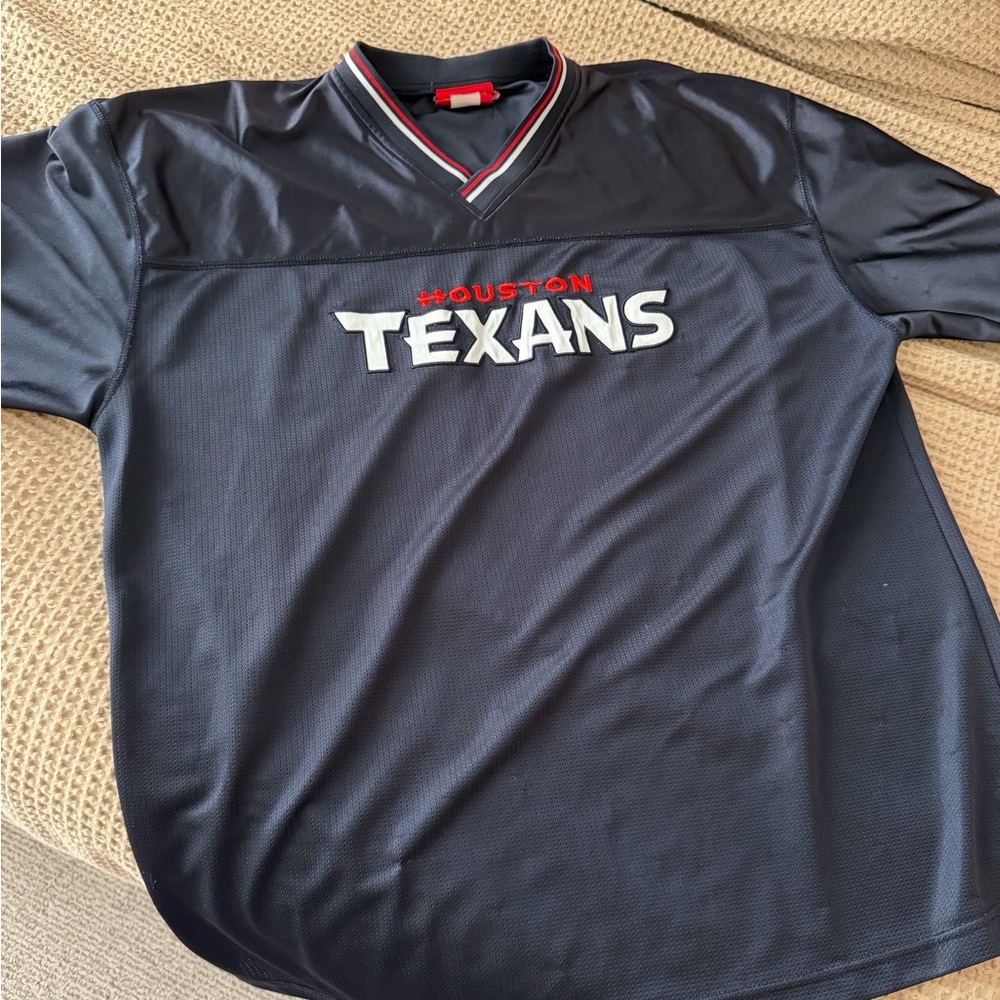 NFL Vintage Houston Texans Castrol  Men's Jersey